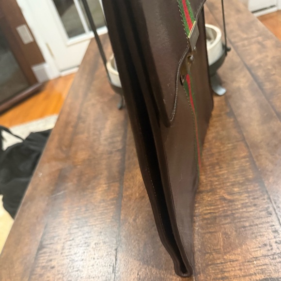 Gucci Brown Leather Men's Bag - Picture 5 of 10